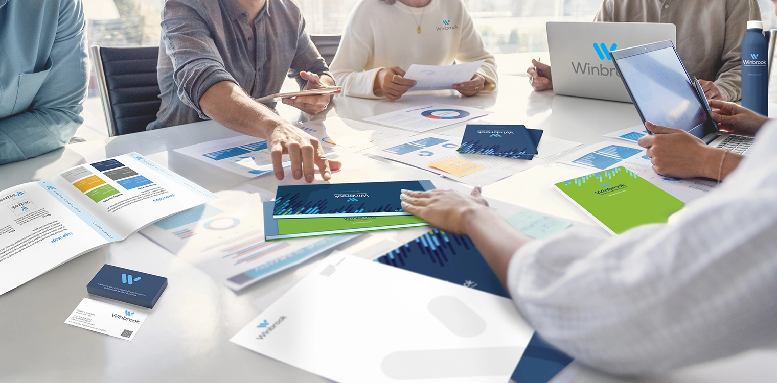 Winbrook branded custom printing solutions